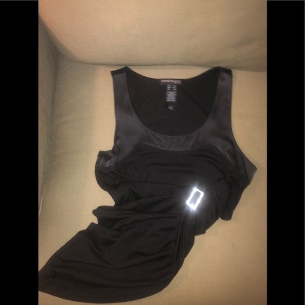 KENNETH COLE Black Tank With Bling XS - Picture 7 of 10